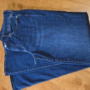 NYDJ Marilyn Straight Blue Jeans, M